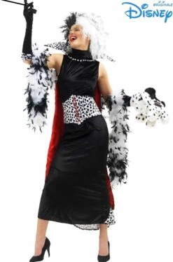 Disguise Costume Crudelia Demon Originale Disney Dal Film La Carica Dei 101