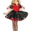 LEG AVENUE Costume Donna Da Coccinella Con Gonna
