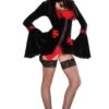 Costume Vampira Corto Dracula Donna