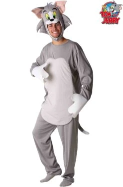Costume Gatto Tom Di Tom E Jerry Con Testa Separata