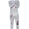 Costume Halloween Da Mummia Adulto Tuta 2nd Skin Aderente