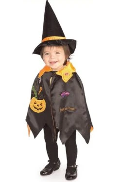 Costume Carnevale Bambina Strega Zucchetta