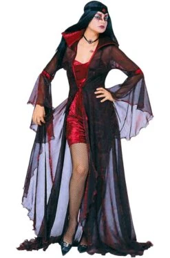 Smiffys Costume Diavolessa Signora Degli Inferi Rosso