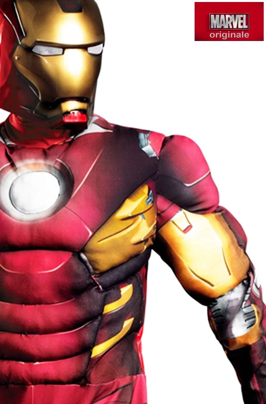 Disguise Costume Iron Man Adulto Mark VII Con Muscoli Taglia XXL - immagine 2