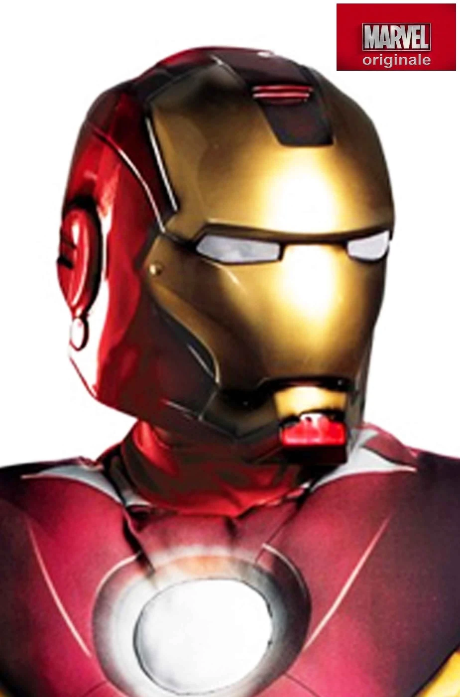 Disguise Costume Iron Man Adulto Mark VII Con Muscoli Taglia XXL - immagine 3