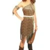 Smiffys Costume Jane Di Tarzan Leopardato Donna Delle Caverne