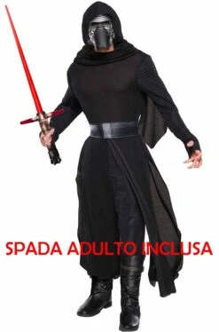 Costume Kylo Ren Star Wars Gli Ultimi Jedi Con SPADA