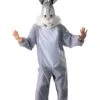Costume Mascotte Bugs Bunny A Viso Coperto