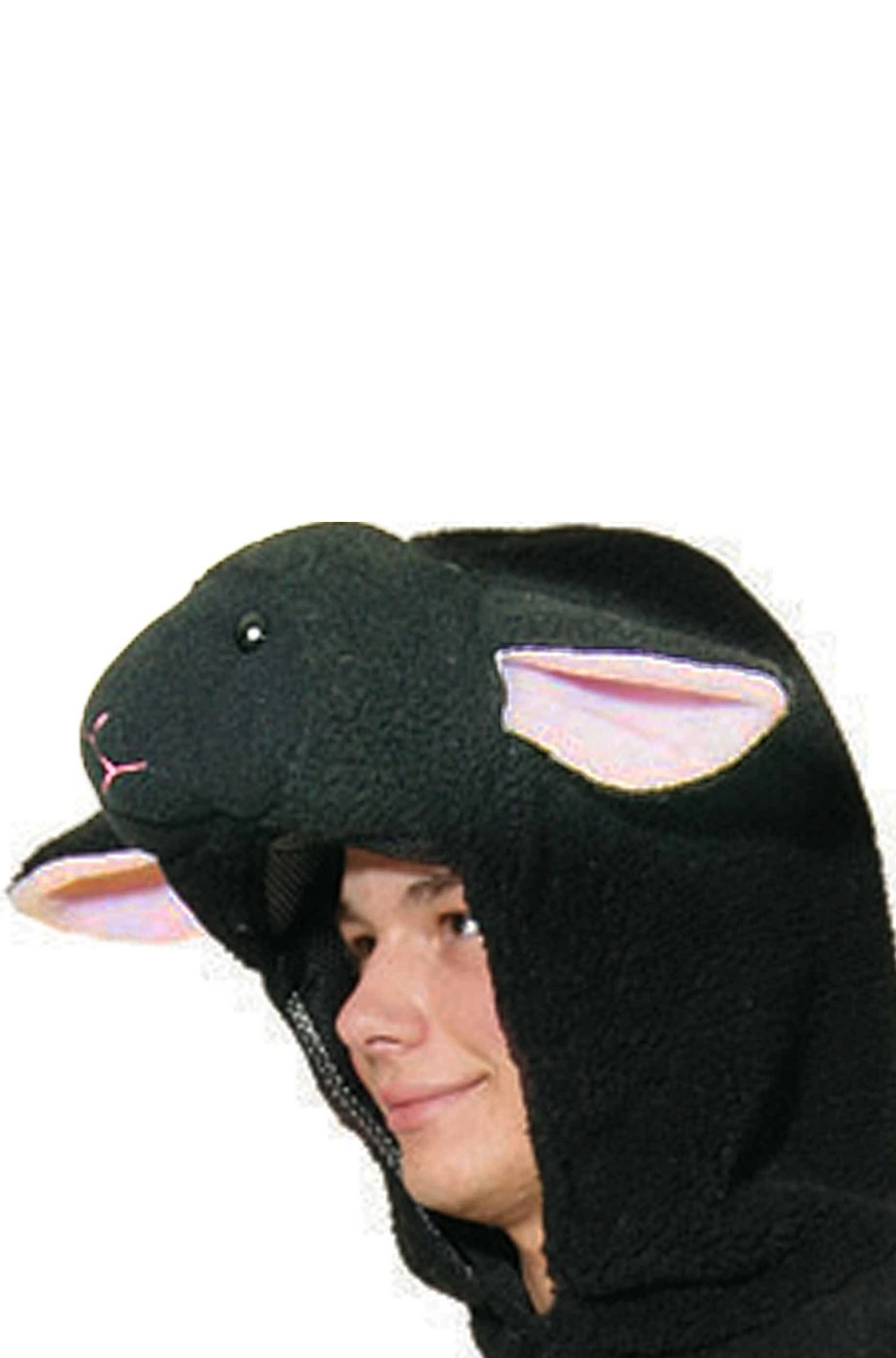 Costume Mascotte Da Pecora Nera - immagine 2