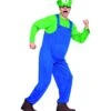 Costume Super Idraulico Verde