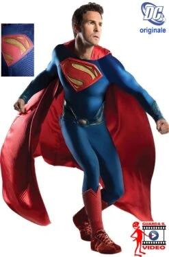 Costume Superman Man Of Steel Adulto Come Quello Del Film