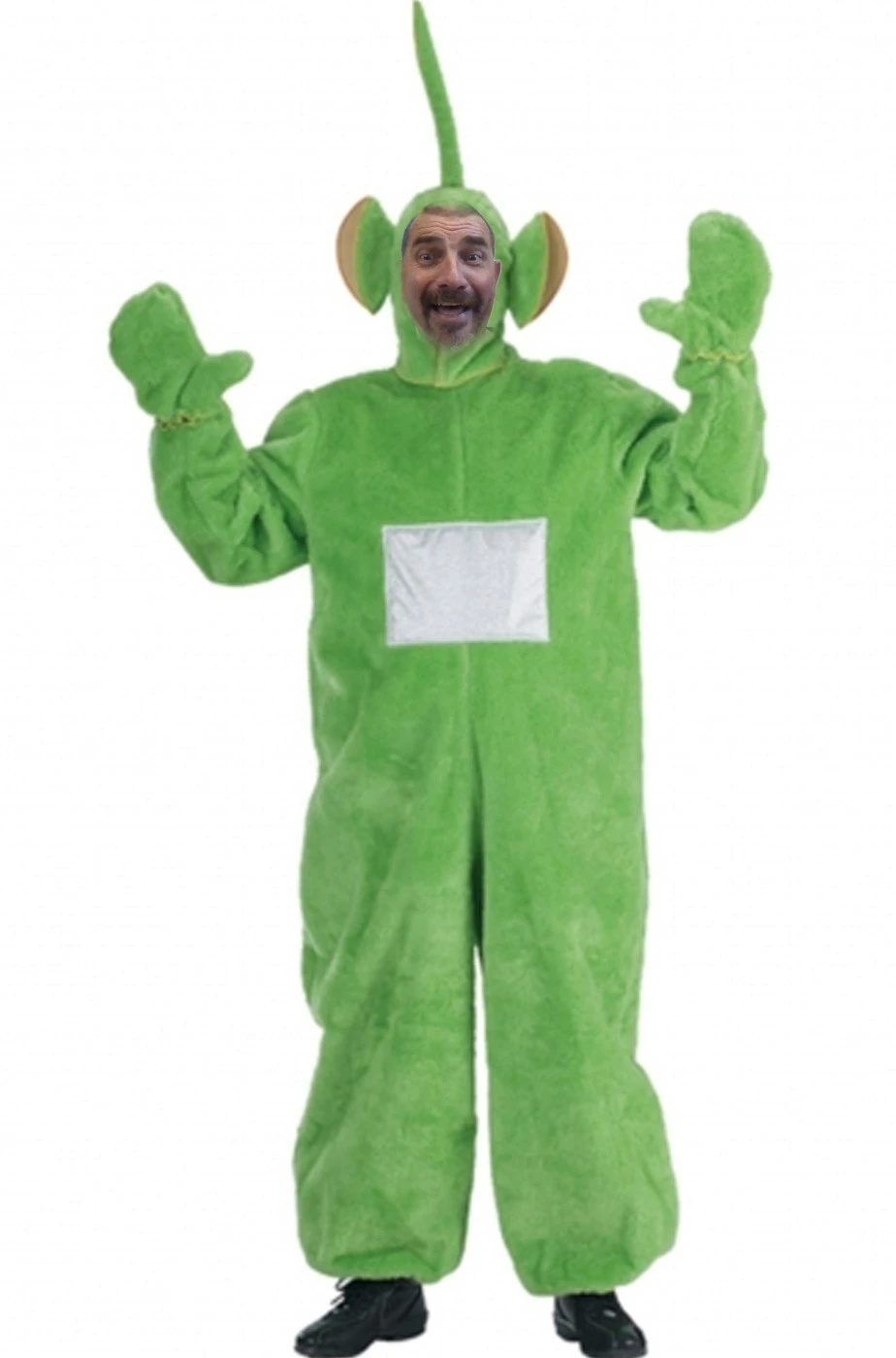 Costume Teletubby Adulto Verde Dipsy