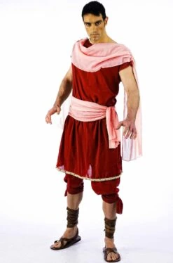 Costume Uomo Guerriero Soldato Antico Romano Marco Antonio