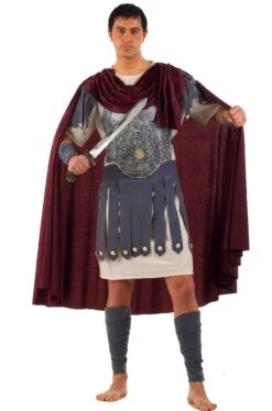 Costume Uomo Guerriero Troiano Qualita' Teatrale.