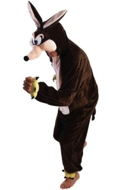 Costume Wil Coyote Mascotte De Luxe