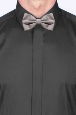 Farfallino Papillon Regolabile Grigio