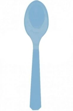 AMSCAN Cucchiai Azzurri Di Plastica 24 Pezzi