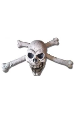 Decorazione Allestimento Grande Teschio Ed Ossa Per Festa Pirati O Halloween