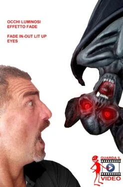 Decorazione Halloween Da Appendere Grande Vampiro Nosferatu Pipistrello