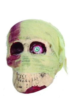 Teschio Mummia Con Bende Ed Occhio