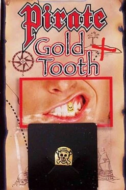 Dente Oro Finto Pirata