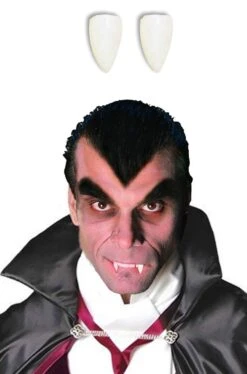 Denti Vampiro Canini Classici Bianchi