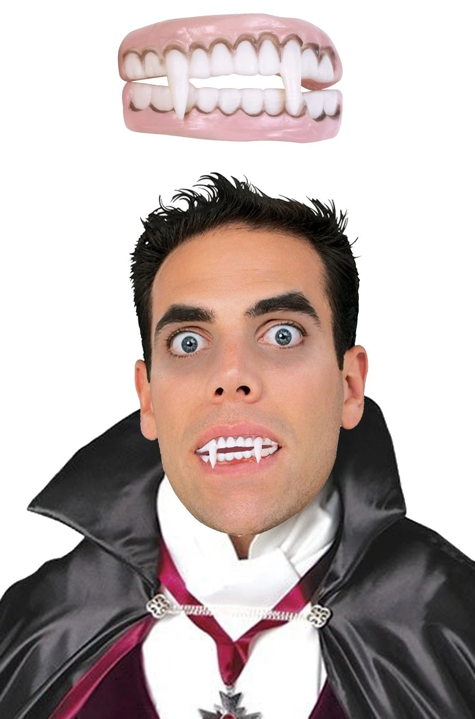 Dentiera Morbida Per Vampiro Per Maggiori Di 15 Anni Senza Colla