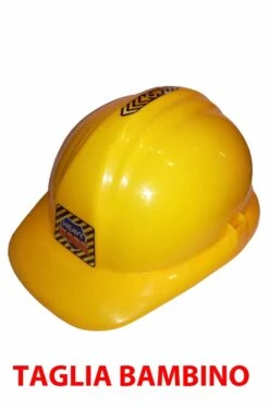 Smiffys Elmetto Da Cantiere Da Lavoro Giallo Adulto Taglia 56