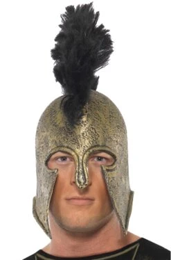 Smiffys Elmo Da Soldato Guerriero Antico Greco E Spartano Achille O Leonida