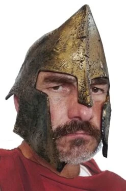 Elmo Greco Spartano Leonida 300 Di Lattice Morbido