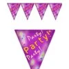 WIDMANN Festone Decorativo Bandierine Party PVC 200cm*30cm