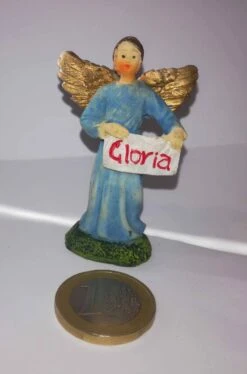 Figurina Presepe In Plastica (cm 5,5) Angelo