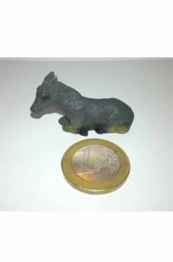 Figurina Presepe In Plastica Asino Della Capanna