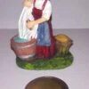 Figurina Presepe In Plastica (cm 5,5) Lavandaia