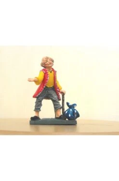 Figurina Presepe In Plastica (cm 9) Mendicante