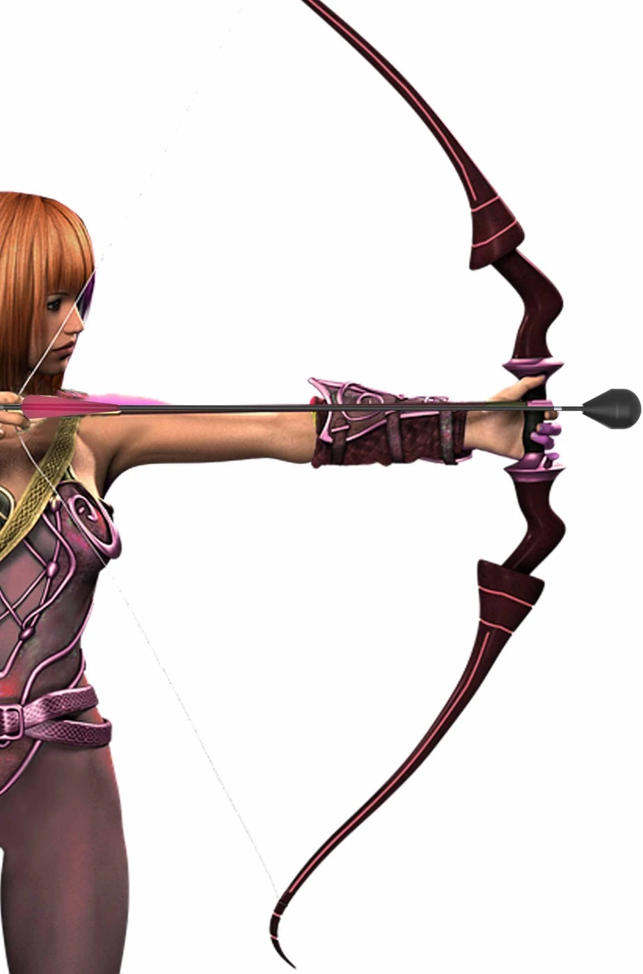 Freccia Da LARP In Fibra Di Vetro Con Testa Rotonda Morbida - immagine 2