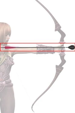 Freccia Da LARP In Fibra Di Vetro Con Testa Rotonda Morbida