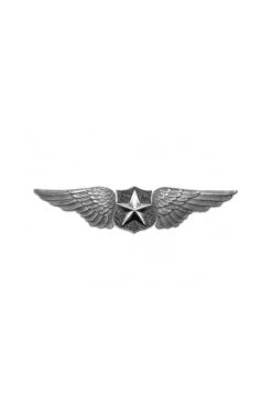 Fregio Spilla Aeronautica In Metallo Per Uniformi, Divise, Pilota E Steampunk