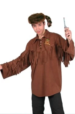 Giacca Cowboy, Trapper, Esploratore Effetto Scamosciato