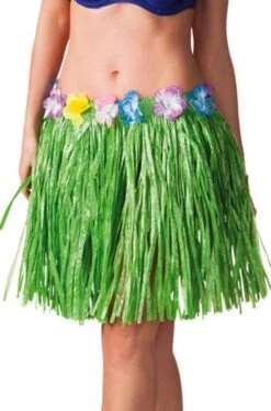 Smiffys Gonna Hawaiana 45cm Verde
