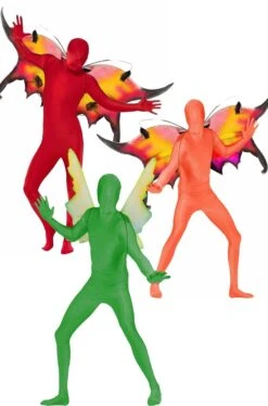 Gruppo Farfalle Di Carnevale Tre Costumi Adulto