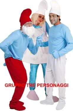 Gruppo Costumi Di Carnevale I Puffi
