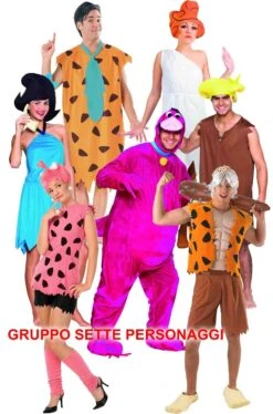 Gruppo Per Carro Di Carnevale I Flintstones Gli Antenati