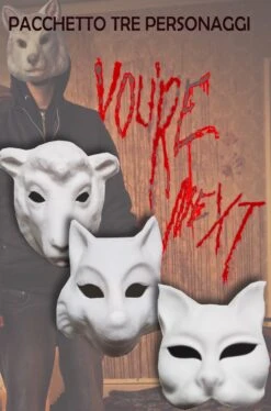 Gruppo Tre Maschere Personaggi Killer You're Next