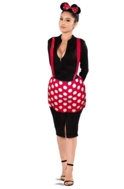 Kit Grembiulino E Cerchietto Minnie