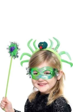 Smiffys Kit Ragno Include Maschera Cerchietto Bacchetta