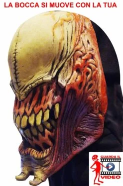 Maschera Alien Qualità Professionale.EFFETTO BOCCA IN MOVIMENTO