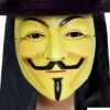 Maschera Anonymous Non Originale Solo Imitazione Di Quella Del Film V Per Vendetta