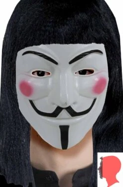 Maschera Guy Fawkes Che Ricorda Quella Di V Per Vendetta Anonymous