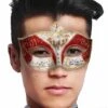 Maschera Carnevale Stile Veneziano Mozart